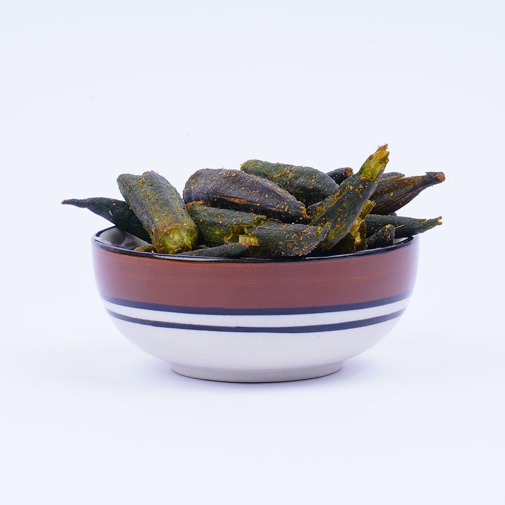Vacuum Fried Okra - 50 gms