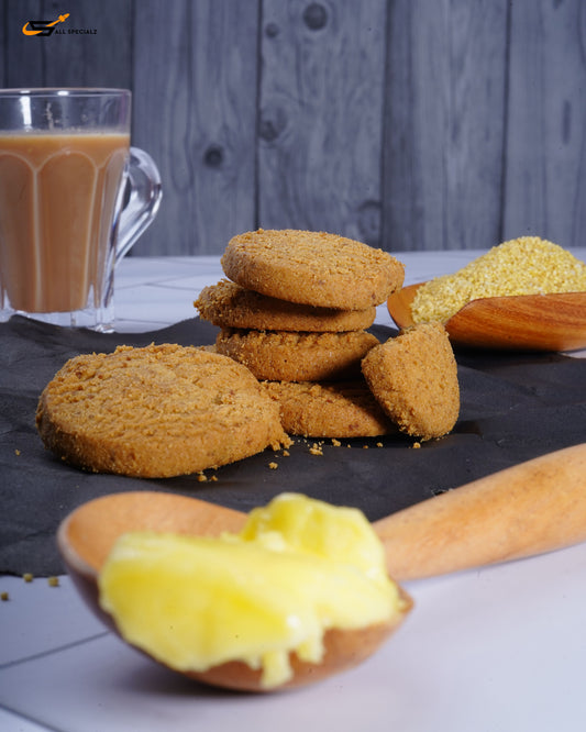 Foxtail Millet Cookies with desi butter - 100 gms